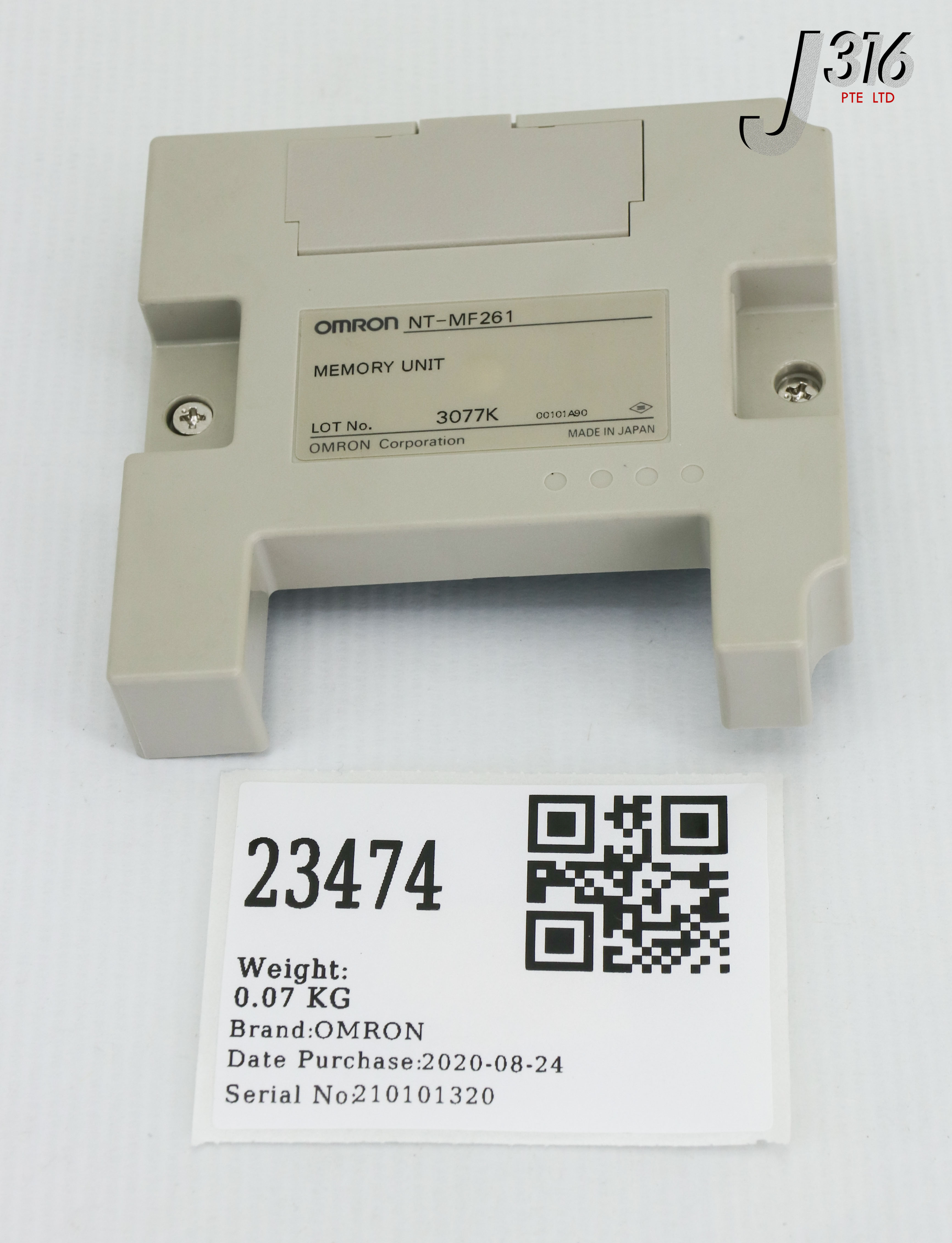 23474 OMRON MODULE, MEMORY UNIT (NEW) NT-MF261 | eBay